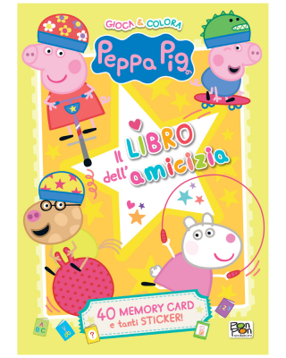 Peppa Pig. Gioca & colora. Il libro dell'amicizia